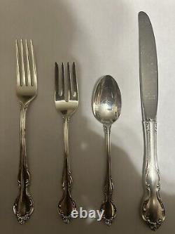 Pirouette par Alvin Ensemble de couverts en argent sterling de taille régulière (4 pièces)