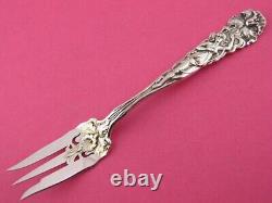 Rare Fourchette à tarte ALVIN en argent sterling RAPHAEL 1902