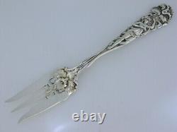 Rare Fourchette à tarte ALVIN en argent sterling RAPHAEL 1902