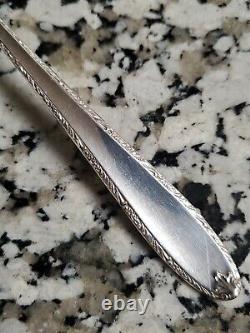 Rare Large Alvin Sterling Silver Southern Charm Stuffing Spoon 8 3/4 3oz/85g