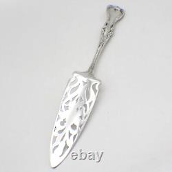 Serveur de gâteau en gelée majestueux Alvin en argent sterling 1900 Mono C