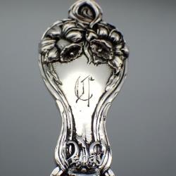 Serveur de gâteau en gelée majestueux Alvin en argent sterling 1900 Mono C
