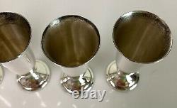 Sterling Silver Cordial Set Of 6 Alvin S247