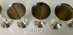 Sterling Silver Cordial Set Of 6 Alvin S247