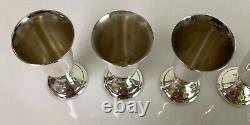 Sterling Silver Cordial Set Of 6 Alvin S247