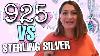 Sterling Silver Vs 925 Différence Argent Vous Never Knew A Propos De