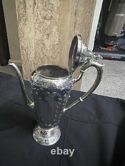 Théière en argent sterling vintage Alvin 2901