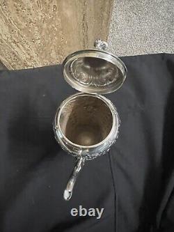 Théière en argent sterling vintage Alvin 2901