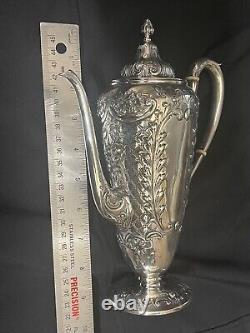 Théière en argent sterling vintage Alvin 2901