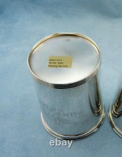 Très Rare Vintage Alvin S251 Sterling Silver Mint Julep Cup, Avecmono