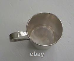 Vintage Alvin Lullaby Sterling Silver Miniature Baby Cup # 1928