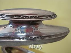 Vintage Alvin Sterling 925 Nail Buffer W Case 2 Pc Great Shape Floral Shp