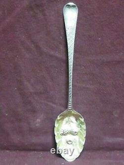 William Bateman I 1815 London Sterling Berry Casserole Spoon 8 7/8 Pas De Mono